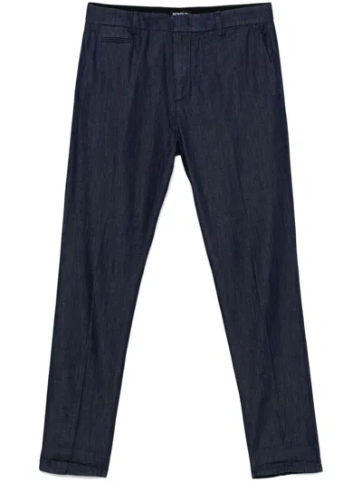 Dondup Joe Belted Turn-up Hem Trousers