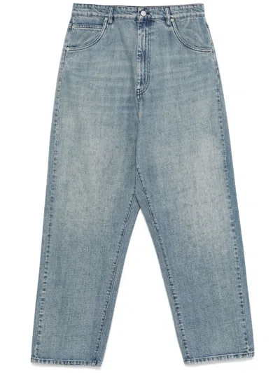 Namacheko Wide Hand Pilled Denim Trousers