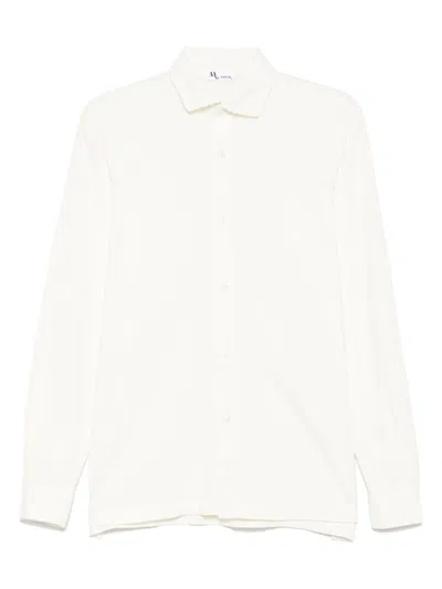 Doppiaa Light Beige Long-sleeved Jersey Shirt