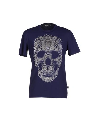 Just Cavalli T-shirt In Dark Blue