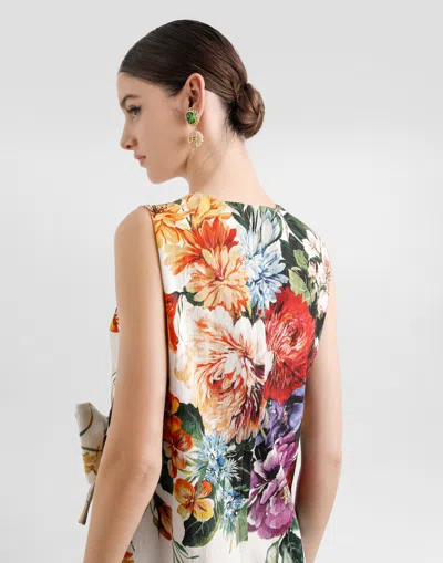 Dolce & Gabbana Dress Print Bouquet Flowers