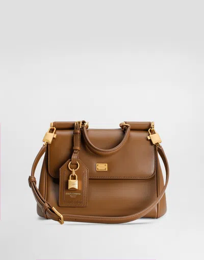 Dolce & Gabbana "my Sicily" Handbag In Brown