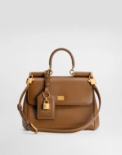 Dolce & Gabbana "my Sicily" Handbag In Brown