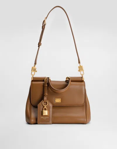 Dolce & Gabbana "my Sicily" Handbag In Brown