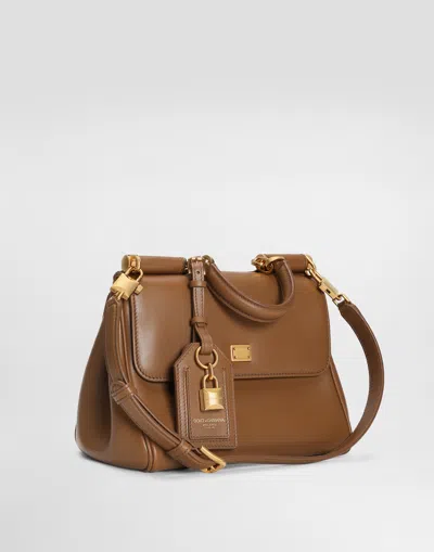 Dolce & Gabbana "my Sicily" Handbag In Brown