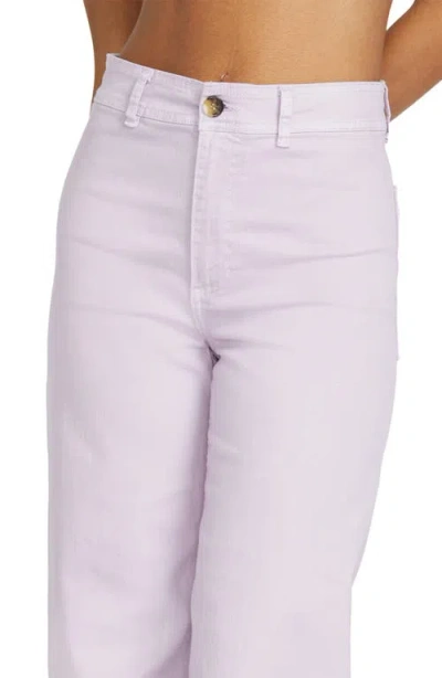 Billabong Free Fall Wide Leg Pant In Amethyst