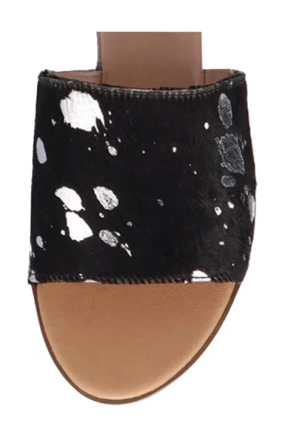 Dingo Moo Moo Genuine Calf Hair Slide Sandal