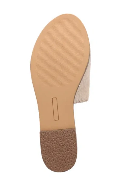 Dingo Moo Moo Genuine Calf Hair Slide Sandal