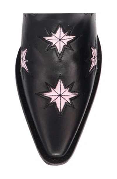 Dingo Womens Starburst Block Heel Cowboy Boots