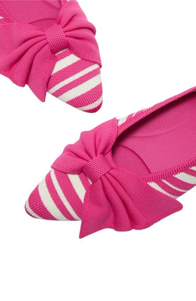 Vivaia Pointed-toe Bow Flats