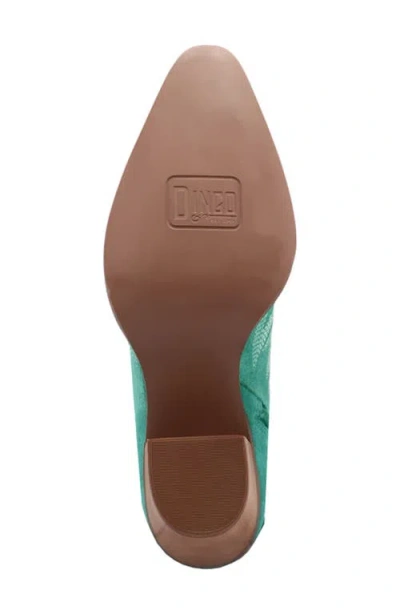 Dingo Womens Wild Sage Block Heel Cowboy Boots
