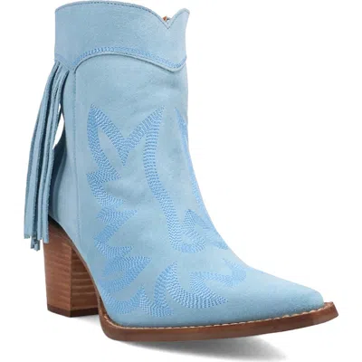 Dingo Womens Wild Sage Block Heel Cowboy Boots