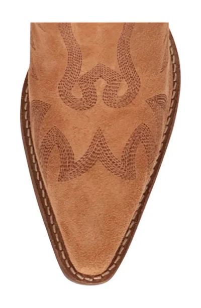 Dingo Womens Wild Sage Block Heel Cowboy Boots