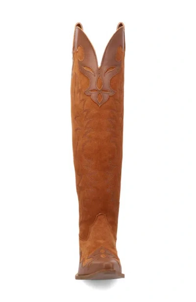 Dingo Womens Drama Queen Block Heel Cowboy Boots