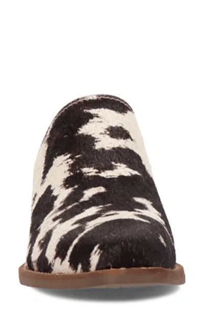 Dingo Calico Womens Pointed Closed Toe Mules