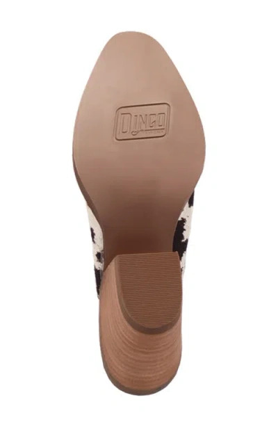 Dingo Calico Womens Pointed Closed Toe Mules