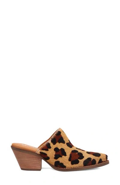 Dingo Calico Womens Pointed Closed Toe Mules