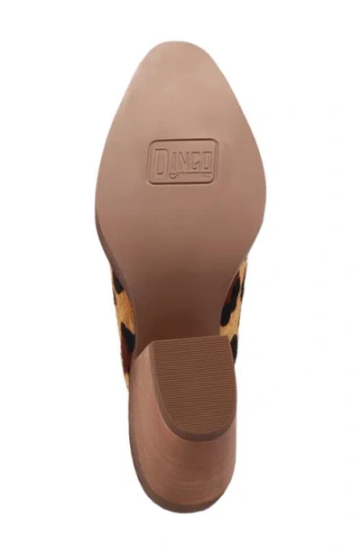 Dingo Calico Womens Pointed Closed Toe Mules