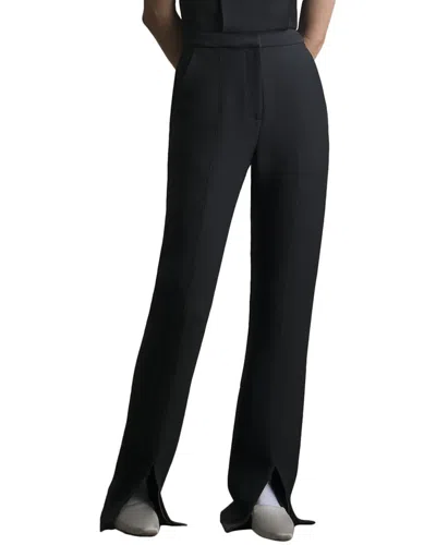 Adam Lippes Louisa Wool-blend Pant In Black