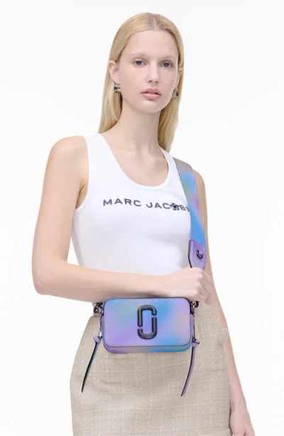 Marc Jacobs The Snapshot Shoulder Bag In Multicolor Leather In Multi