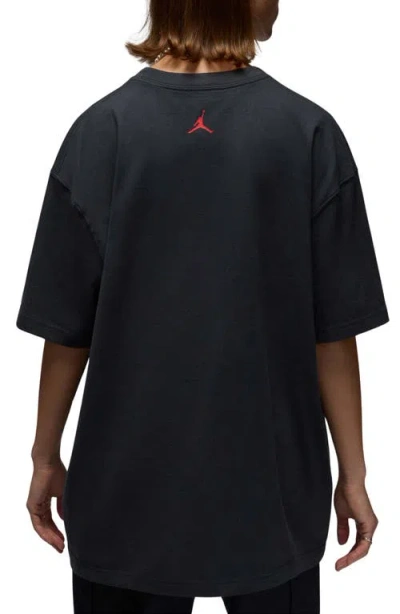 Jordan Oversize Mixtape Graphic T-shirt In Black