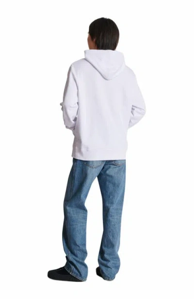 Balmain Stamped Cotton Hoodie Pocket