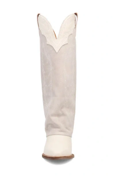 Dingo Womens Wild Fire Block Heel Cowboy Boots