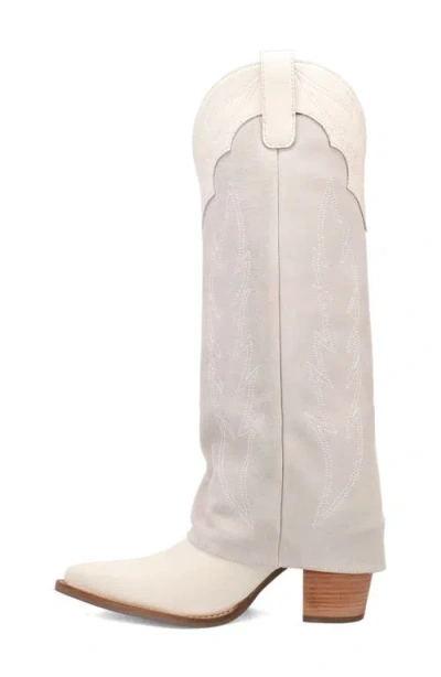 Dingo Womens Wild Fire Block Heel Cowboy Boots