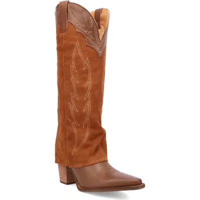 Dingo Womens Wild Fire Block Heel Cowboy Boots