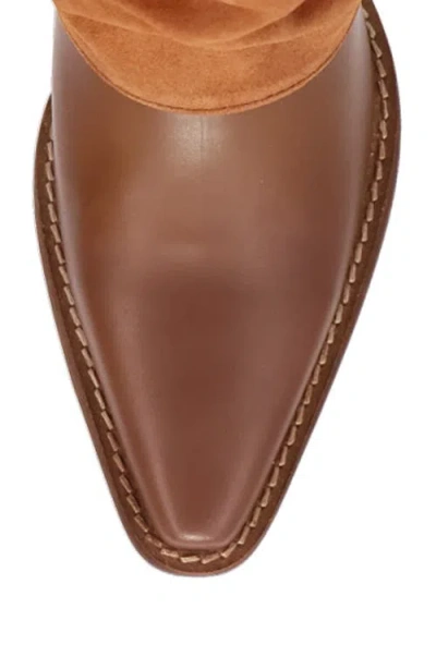 Dingo Womens Wild Fire Block Heel Cowboy Boots