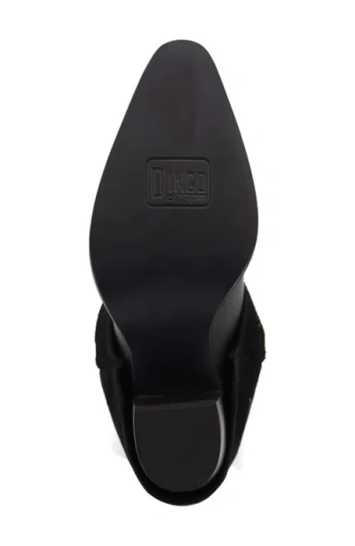 Dingo Womens Wild Fire Block Heel Cowboy Boots