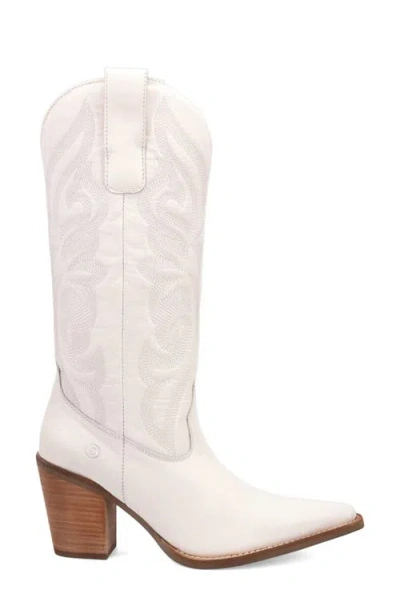 Dingo Womens Hensley Block Heel Cowboy Boots