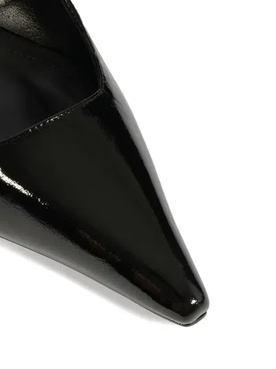 裹踝尖头高跟鞋