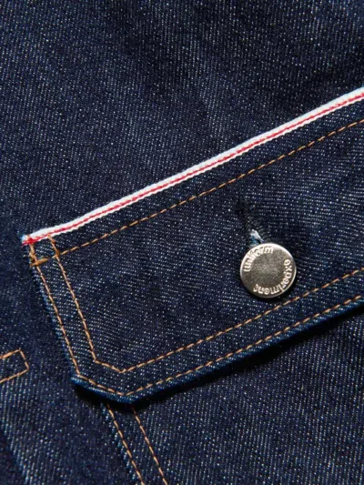 Sophnet Denim Button-up Jacket In Blue