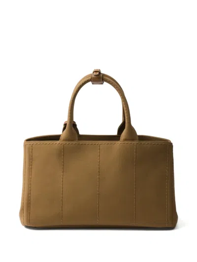 Prada Tessuto In Brown