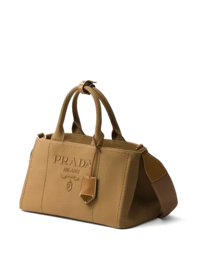 Prada Tessuto In Brown