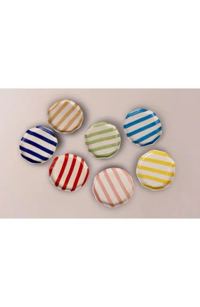 Casa Amarosa Stripe Plate