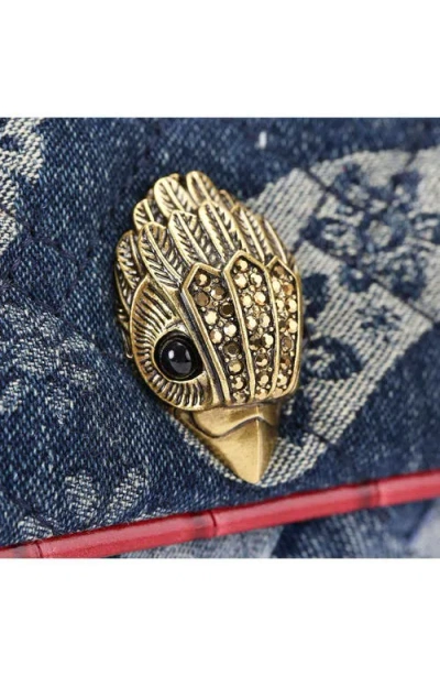 Kurt Geiger London Kensington Denim Convertible Shoulder Bag