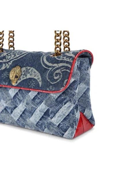 Kurt Geiger London Kensington Denim Convertible Shoulder Bag