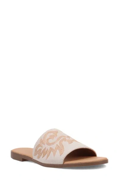 Dingo Womens Lasso Slide Sandals In Multi