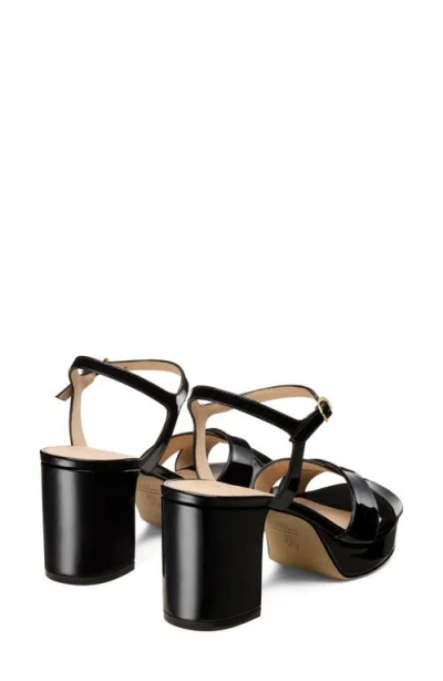 Stuart Weitzman Dayna Platform 80 Sandal In Black