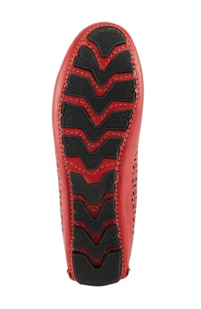 Spring Step Crain Driving Penny Loafer In Multi