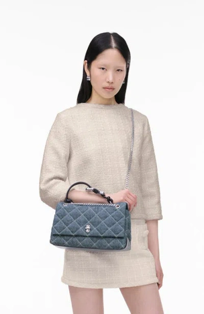 Marc Jacobs Borsa A Mano The Quilted Denim Dual Convertible