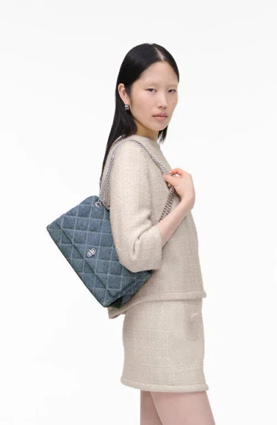 Marc Jacobs Borsa A Mano The Quilted Denim Dual Convertible