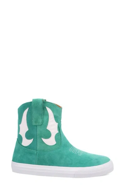 Dingo Womens Ollie Flat Heel Cowboy Boots