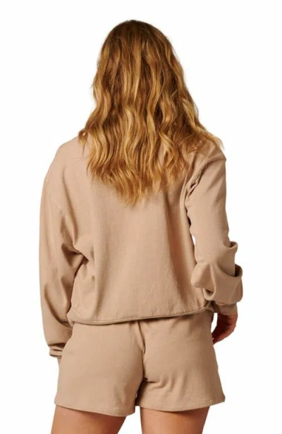 Leisure Lab Womens Cotton Lounge Crew