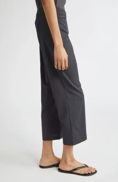 Paloma Wool Bigas Pinstripe Tie Detail Straight Leg Crop Trousers