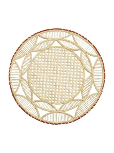 La Doublej Raffia Placemat Set Of 2