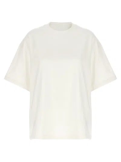 Jil Sander Crewneck Short Sleeved T-shirt In White