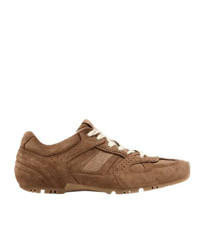 Alohas Tb.56 Low-top Suede Sneakers In Brown